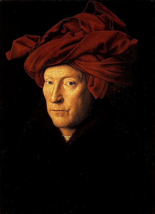 Jan van Eyck lhomme au turban rouge 1433 autoportrait